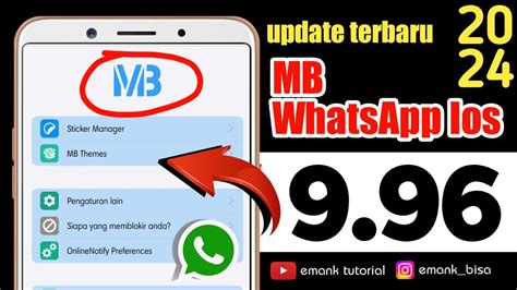 Mb Whatsapp Ios Versi Terbaru Update Mb Whatsapp Ios Youtube