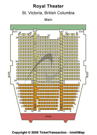 Royal Theater Bc Seating Chart Royal Theater Bc Event Tickets And Schedule