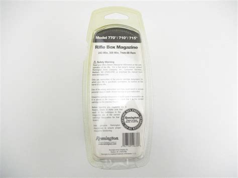REMINGTON MODEL 770 SHORT ACTION RIFLE MAGAZINE