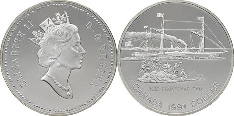 Kanada Dollar Elizabeth Ii Th Anniversary Of The S S