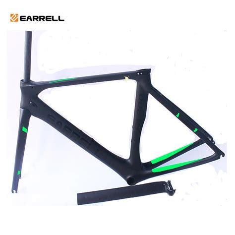 Earrell Bicicleta De Estrada Carbono Quadro Interno Desviador Cabos