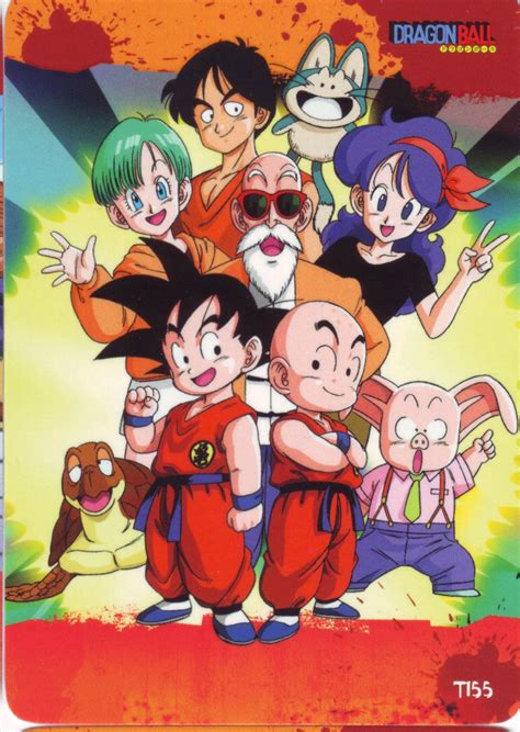 Bulma Yamcha Puar Goku Krillin Oolong Lunch Roshi And Turtle