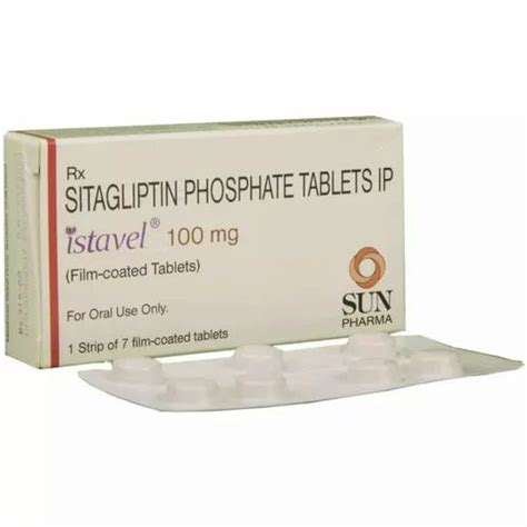 Sitagliptin Mg Istavel Tablet At Rs Stripe Antidiabetic