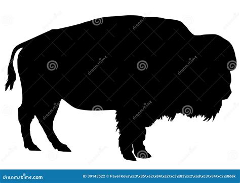 Buffalo stock vector. Image of power, illustrations, wild - 39143522