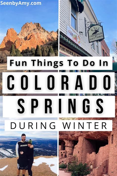 Fun Things To Do In Colorado Springs During Winter Travel Colorado Springs Colorado Vacation