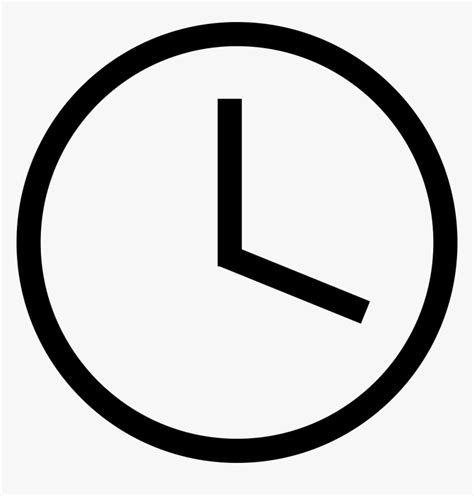 Transparent Time Clock Png - Time Vector Icon Png, Png Download - kindpng