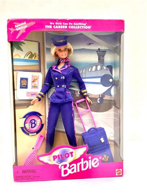 Pilot Barbie The Career Collection Mattel 1997 Nib 1978966361