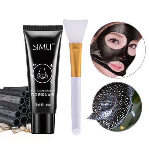 Blackhead Clean Mask Face Skin Care Bamboo Charcoal Facial Masks Remove