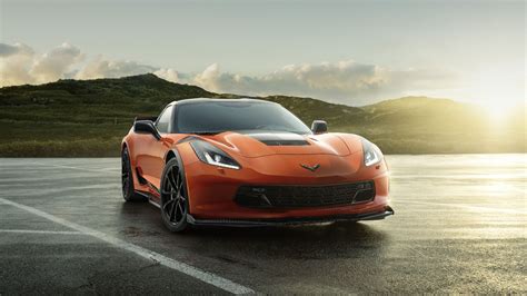 Orange Corvette Wallpapers - Wallpaper Cave