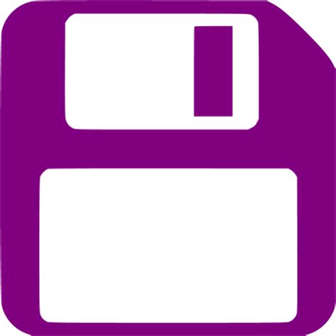 Purple save icon - Free purple save icons