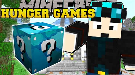 Minecraft Dantdm Lab Hunger Games Lucky Block Mod Modded Mini Game