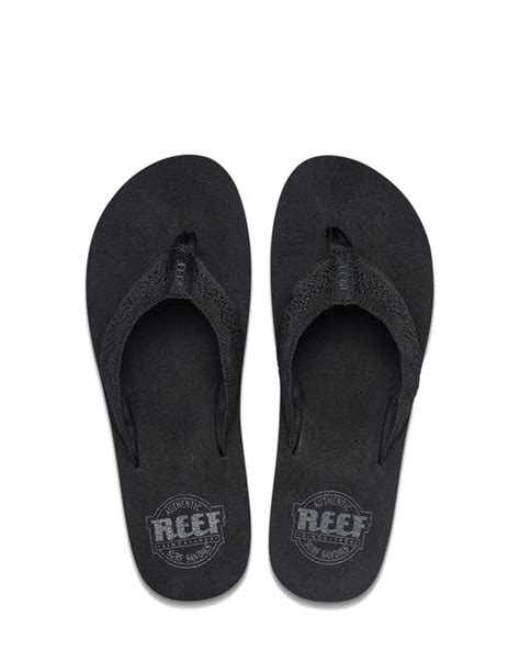 Reef Sandy Platform Flip Flop In Black Lyst