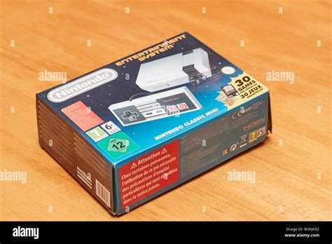 Nintengo Nes Classic Edition Stock Photo Alamy