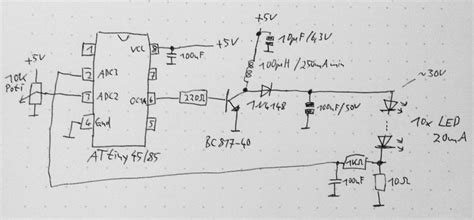 An Attiny Boost Converter Converter Boosting Arduino