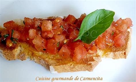 Recette De Bruschetta Tomate Huile D Olive