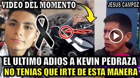 El Ultimo Adios A Kevin Pedraza Despedida A El Cantante Kevin Pedraza