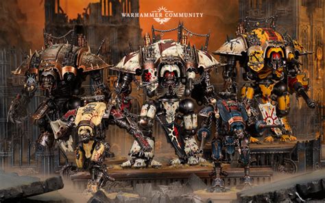 Chaos Knights Forgeworld Review LoW Questoris Knight Magaera