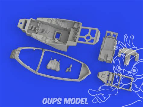 Eduard Kit D Amelioration Brassin Print 672335 Cockpit F 35A Tamiya 1