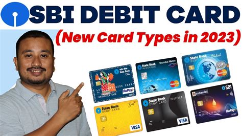 SBI New Debit Card Types Charges In 2023 SBI New ATM Cards