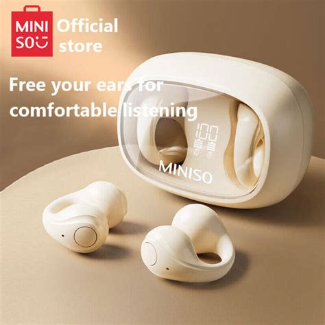 Miniso A Tws Bluetooth Headset Sport Non In Ear Hifi Stereo Sound