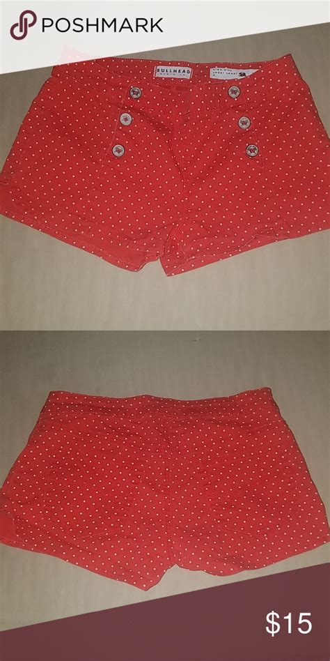 Vintage Polka Dot Shorts High Waisted Jean Shorts