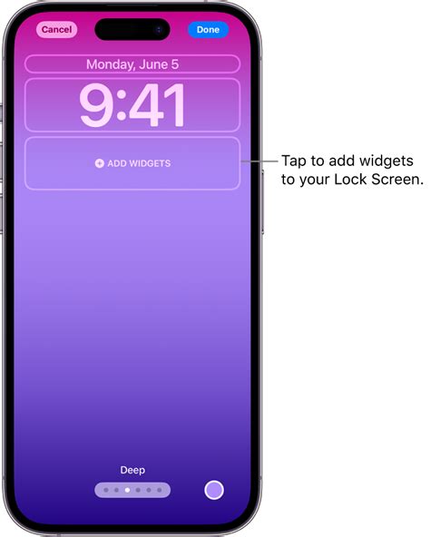 Create A Custom Iphone Lock Screen Apple Support