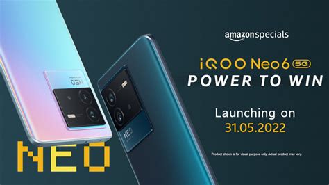 Iqoo Neo 6 5g With Snapdragon 870 Soc To Launch In India On May 31