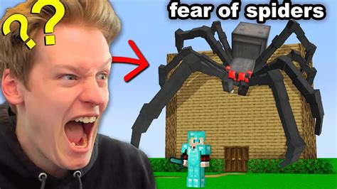 Fooling My Friend With His Worst Fear In Minecraft Youtube