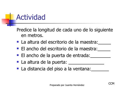 Unidades De Longitud PPT Descarga Gratuita