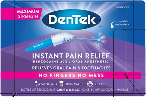 Dentek Instant Pain Relief Maximum Strength Liquid Dentek Oral Care Inc