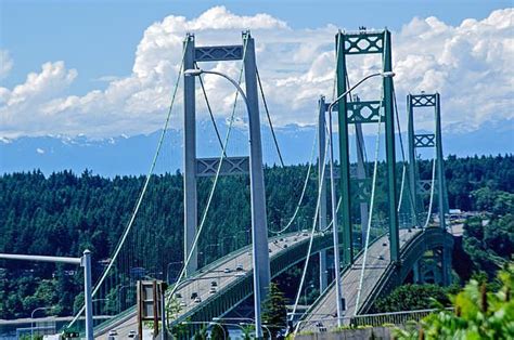 Tacoma Narrows Bridge | Tacoma narrows bridge, Narrows, Bridge