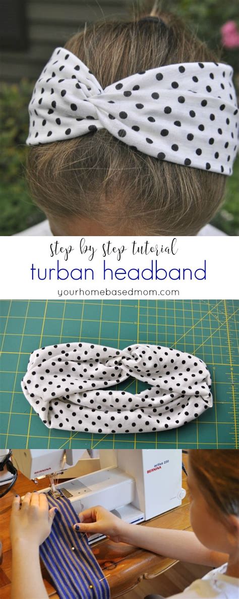 Turban Headband Tutorial Activity Day Your Homebased Mom