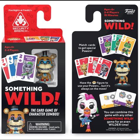 Something Wild Security Breach Card Game Available Now R Funkofnaf