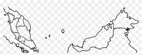 Blank Map Of Malaysia