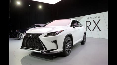 2016 Lexus Rx First Look 2015 New York Auto Show Youtube