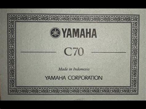 Гитара Yamaha С70 - Отговорила роща золотая ( С. Есенин ) - YouTube