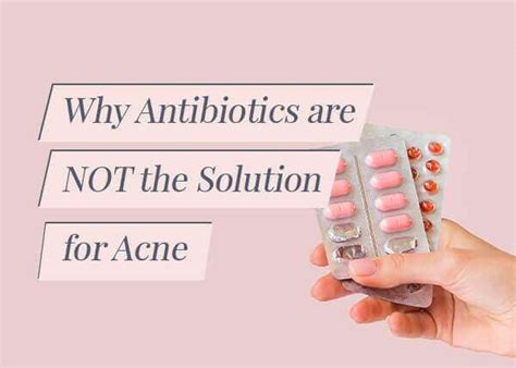 Why Antibiotics Are Not The Solution For Acne Envision Skin Care Center Poreinfusion Acne