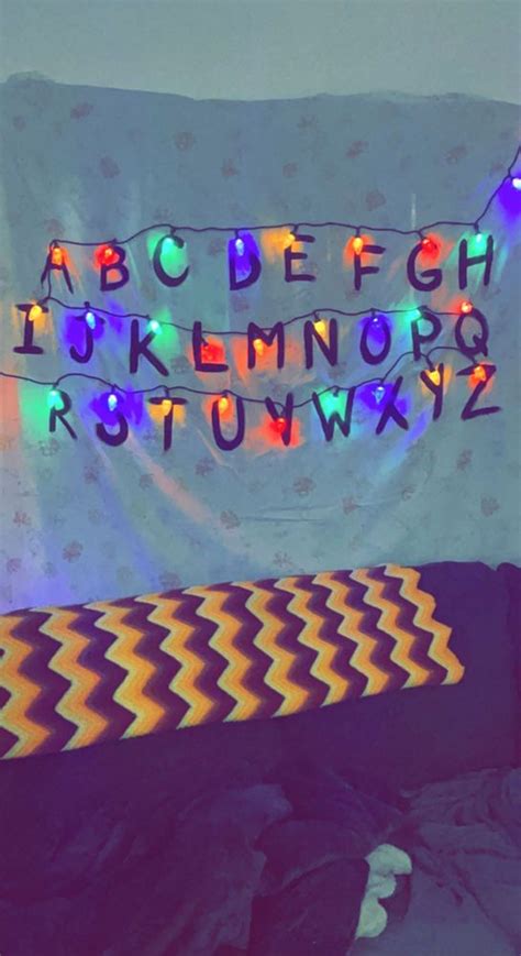 Stranger Things Alphabet Wall Stranger Things Alphabet Wall Halloween