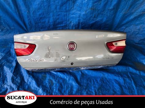 Tampa Traseira Porta Malas Fiat Grand Siena 2012 A 2018 Parcelamento