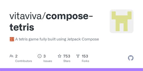 Github Vitavivacompose Tetris 🧱 A Tetris Game Fully Built Using