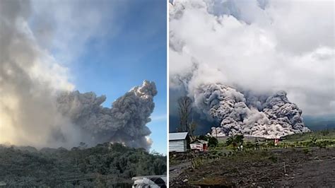 Perbedaan Wedus Gembel Erupsi Merapi Hari Ini Dan Semeru Youtube