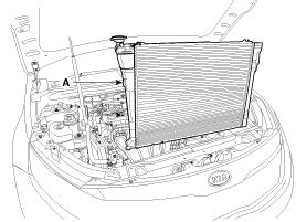 Kia Optima Removal And Installation Radiator Repair Procedures