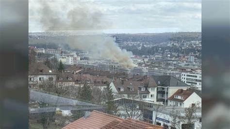 Brand In Pforzheim Rauchs Ule Kilometerweit Zu Sehen Bildergalerie