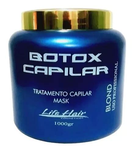 Botox Capilar Matizador Life Hair Sem Formol 1k Profissional Parcelamento Sem Juros