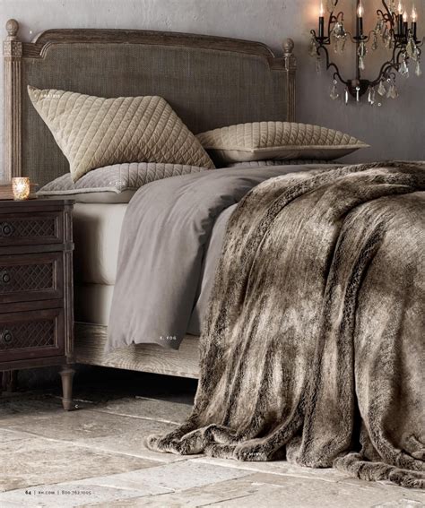 Oversized Luxe Faux Fur Bed Throw Rh Source Books I Could Snuggle