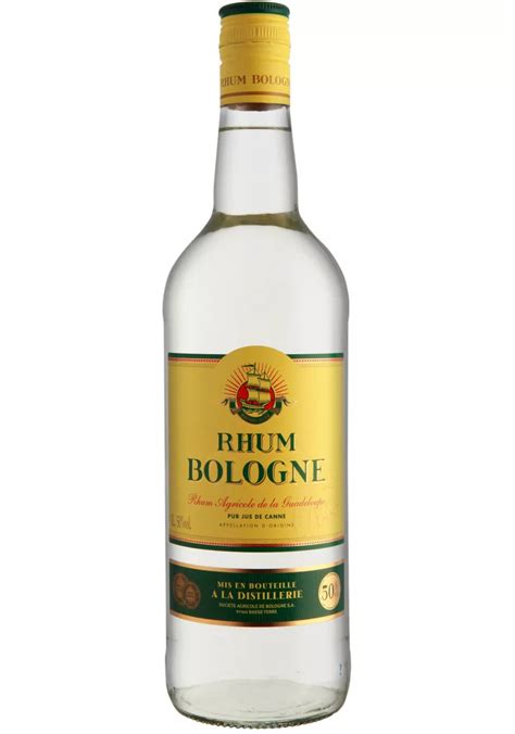 Bologne Rhum Blanc 50 1L Rhum De Guadeloupe