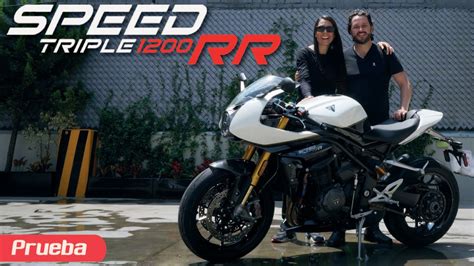 Triumph Speed Triple 1200 RR Una Moto Deportiva Y Lujosa YouTube