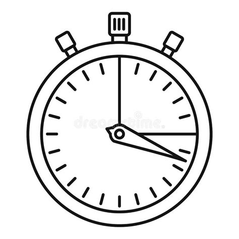 Analogue Stopwatch Stock Illustrations – 751 Analogue Stopwatch Stock ...