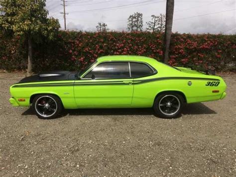 1972 Plymouth Duster 360 Duster 360 Plymouth Muscle Cars Classic