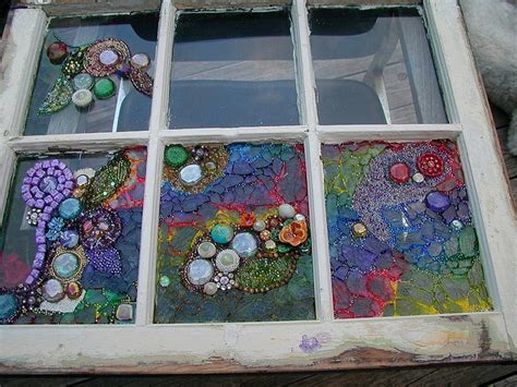 Broken Glass Mosaic Diy